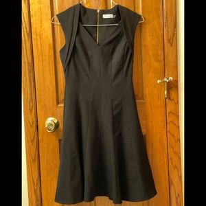 FREE SHIPPING Black Calvin Klein formal dress size 6
